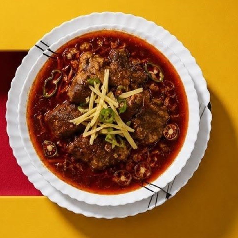 Nihari served at Zahid Restaurant